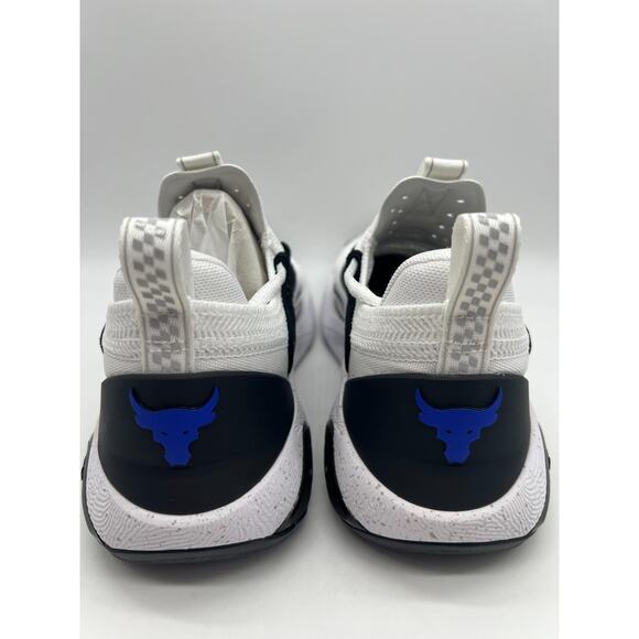 Under Armour Project Rock 7 White Black Team Royal 3027601 104 Women's Size 7 - Picture 9 of 12